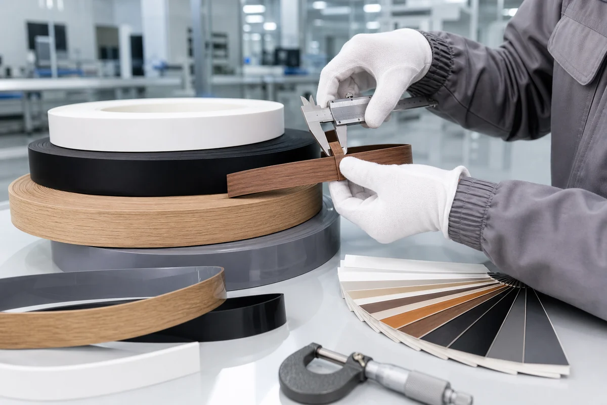 PVC Edge Banding Sample Approval Process Before Bulk Orders
